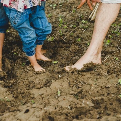 Çıplak Ayakla Basılan Toprak 20 kg